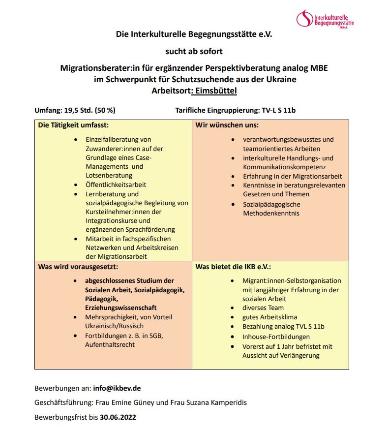 Mitragtionsberatung